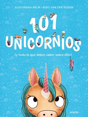 cover image of 101 unicornios